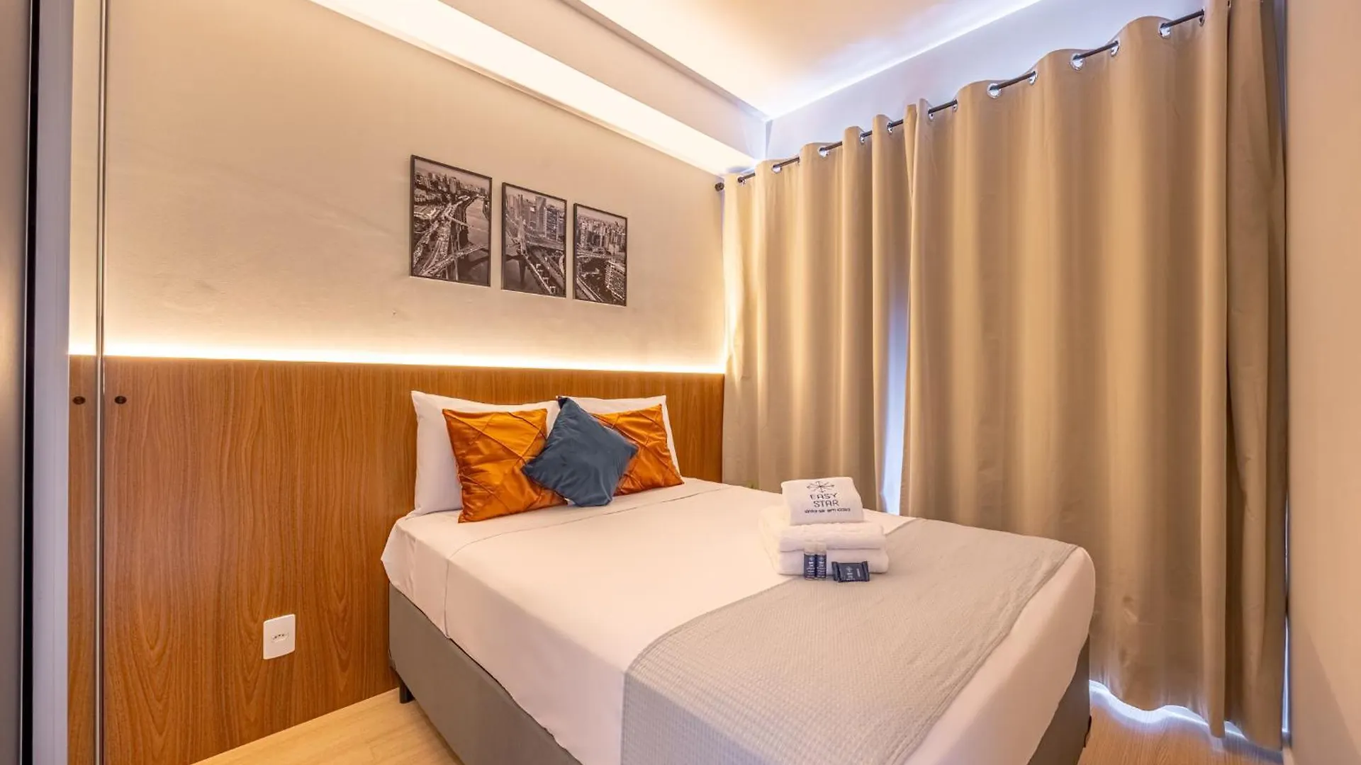 Easy Star - Charmoso Apto De 1 Quarto Na Av. Santo Amaro - Md02I São Paulo