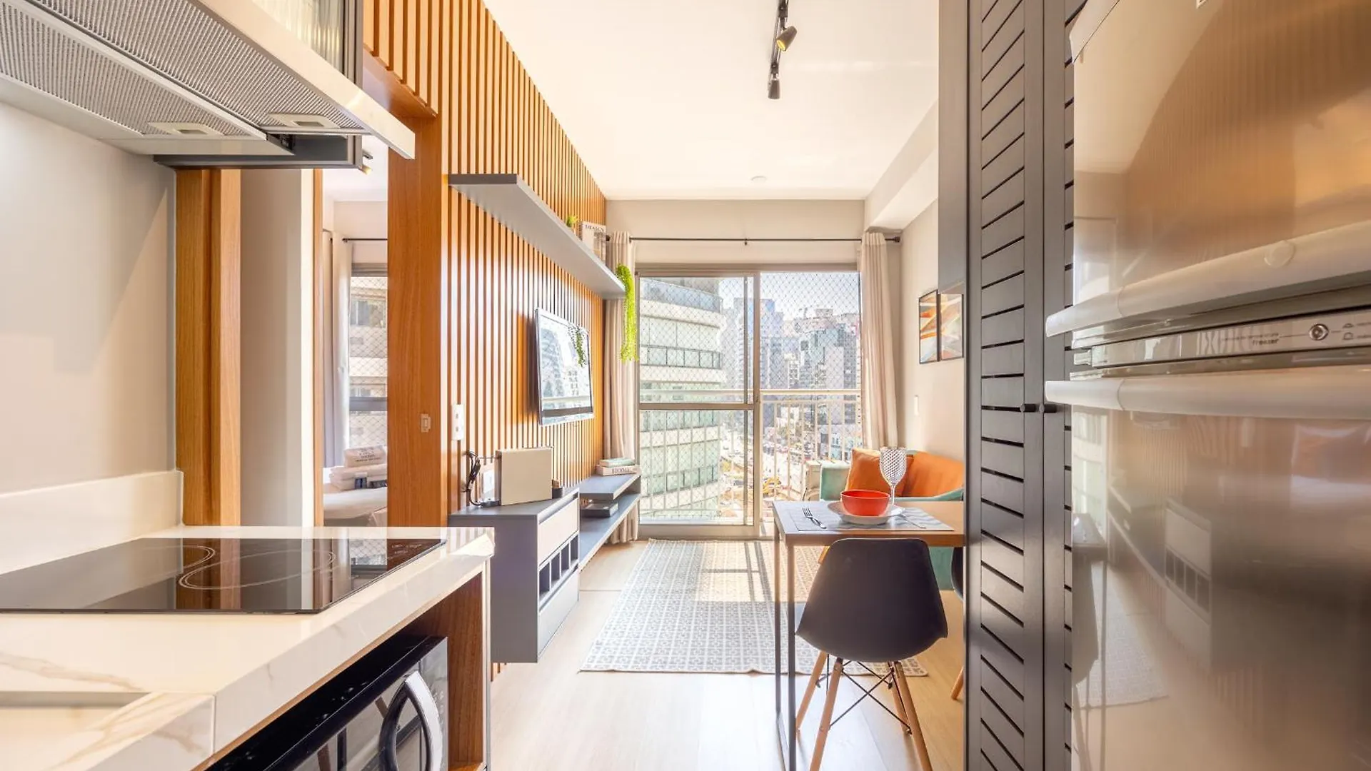 Easy Star - Charmoso Apto De 1 Quarto Na Av. Santo Amaro - Md02I São Paulo